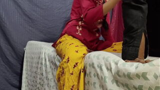 Desi sexy wife gets fucking wet pussy by husband friend Video